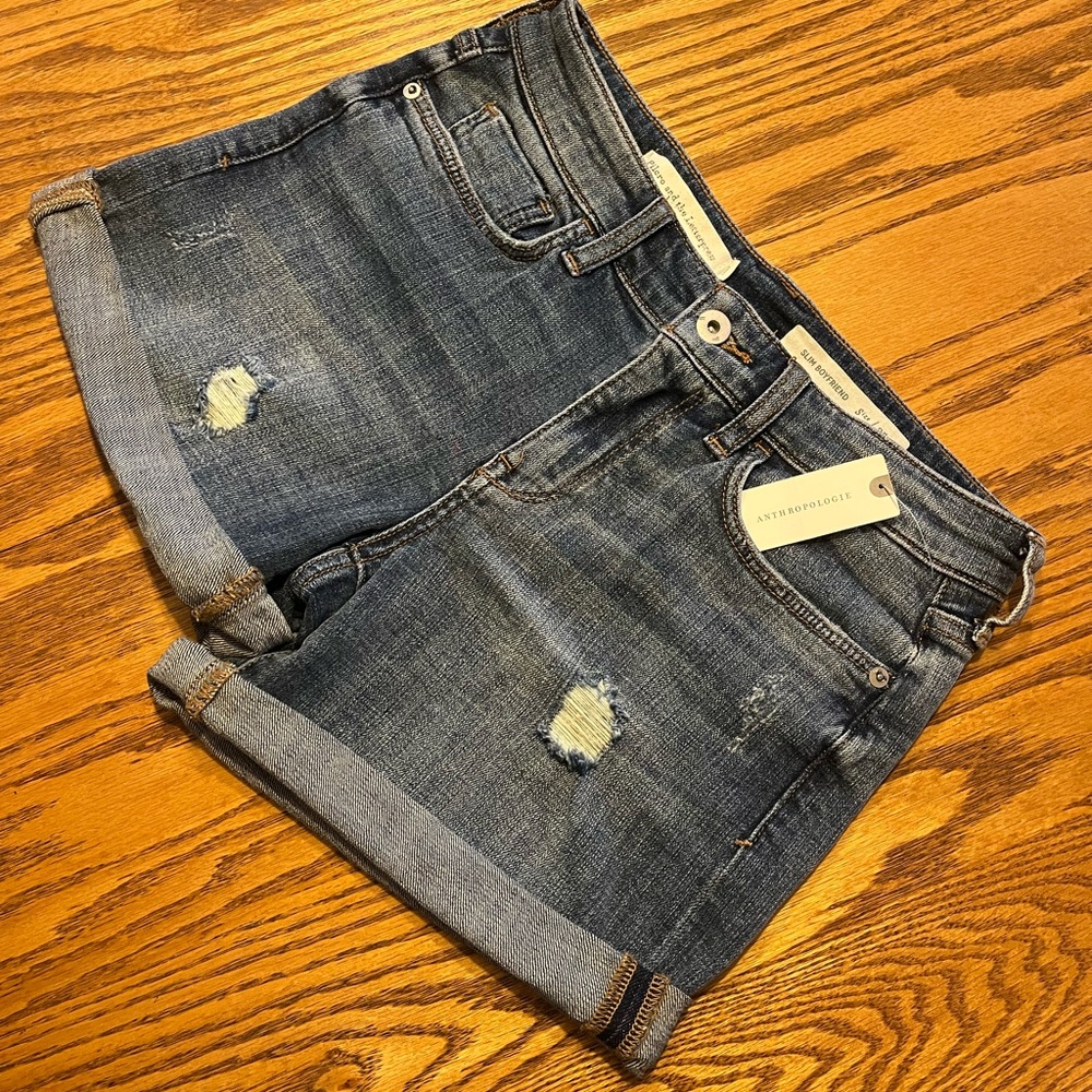 NWT Anthropologie Pilcro and Letterpress Denim Shorts 25